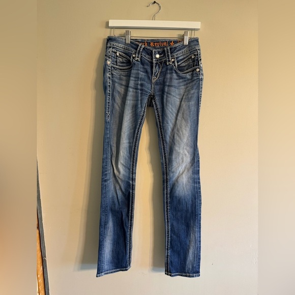 Rock Revival Scarlett Straight Jean - Picture 3 of 6